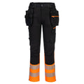 Ultimate Hi-Vis Class 1 NINJA Slim Fit Work Trouser with 4 Way Stretch - VoltPPE